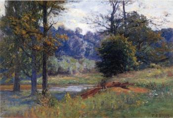 Theodore Clement Steele : Along the Creek
